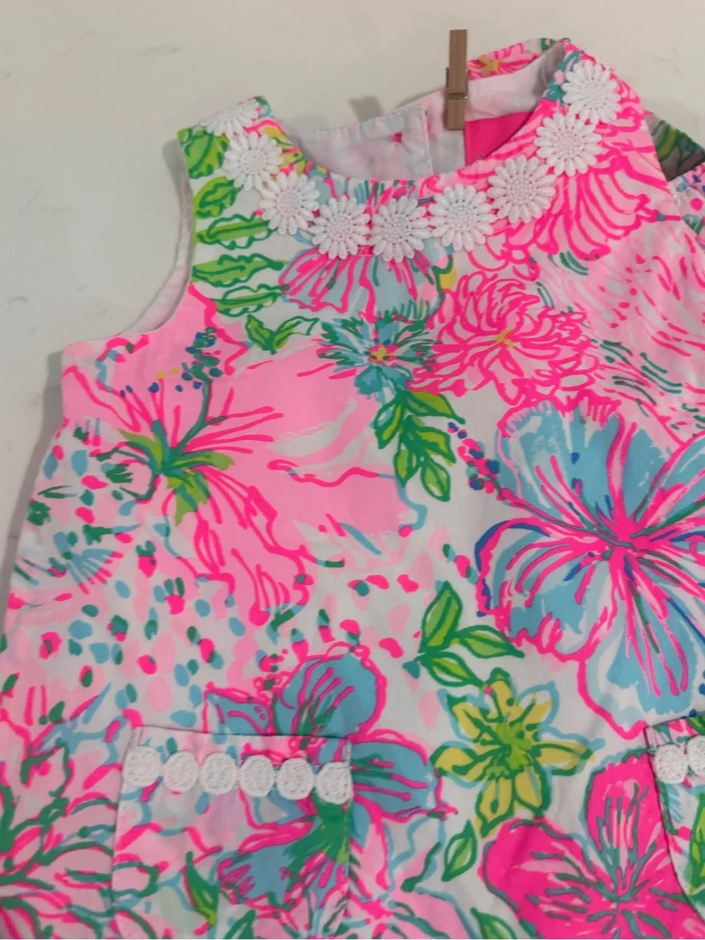 Lilly Pulitzer 2 Dress with Bloomers Bundle 18-24 months - Picture 6 of 7